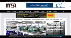 Desktop Screenshot of meccanica-automazione.com